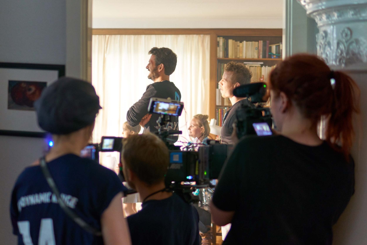 BLYNK Videoagentur Realfilm Deutsche Leibrente Commercial TVC behind the scenes
